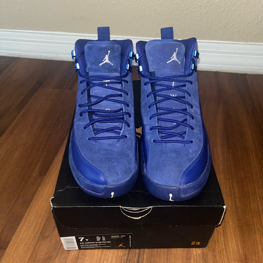 Royal Blue Jordan 12’s